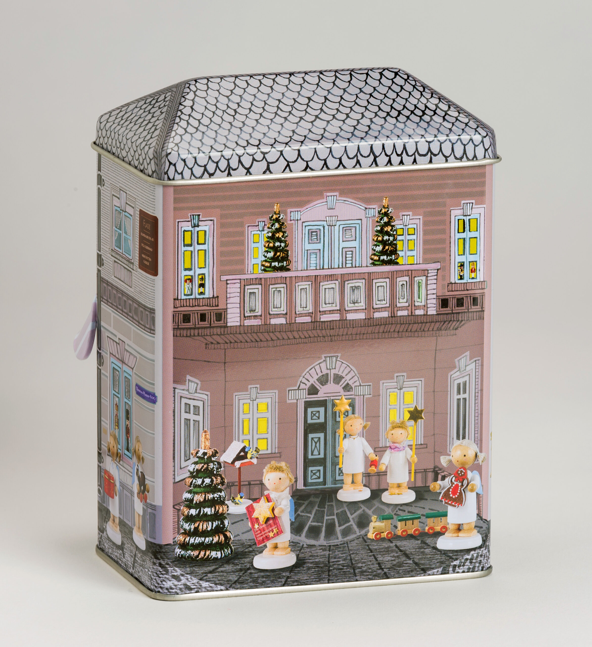 Schmuckdose, gefüllt mit 4 St. Elisen Lebkuchen – Bild 3