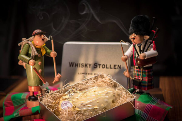 Whiskystollen in Geschenkdose